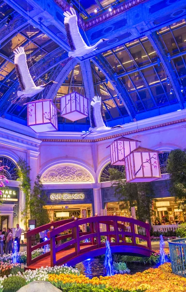 Bellagio Hotel Konserwatorium idealna ogrody botaniczne — Zdjęcie stockowe