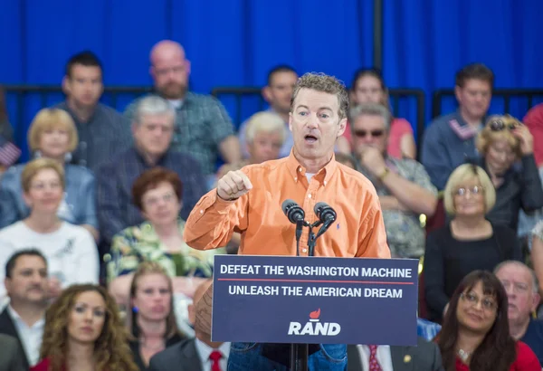 Rand Paul campagnes in Las Vegas — Stockfoto