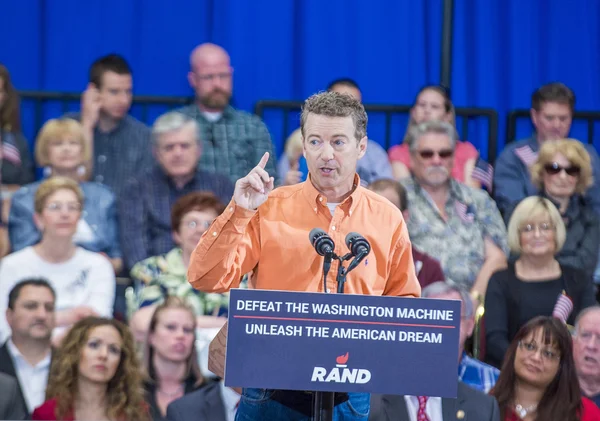 Rand Paul Campaigns at Las Vegas — Stock Photo, Image