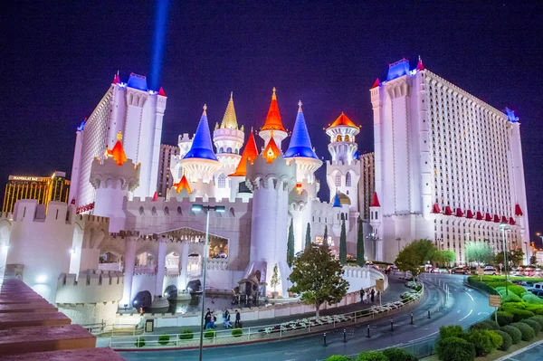 Las vegas excalibur hotel — Stockfoto