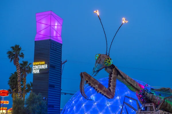 Las Vegas, Container Park — Fotografia de Stock