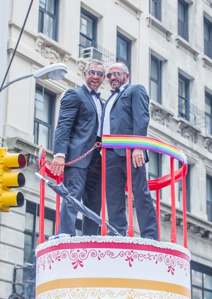 New York  gay pride parade — Stock Photo, Image