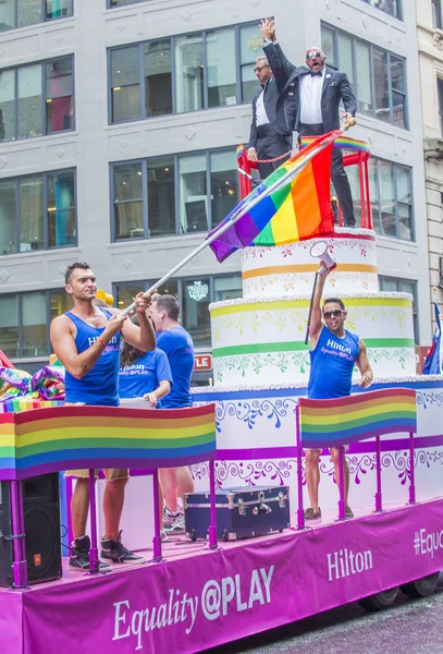 New York  gay pride parade — Stock Photo, Image