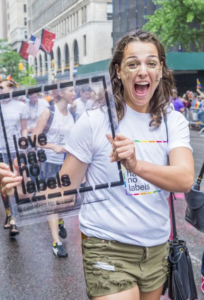 Desfile del orgullo gay de Nueva York —  Fotos de Stock