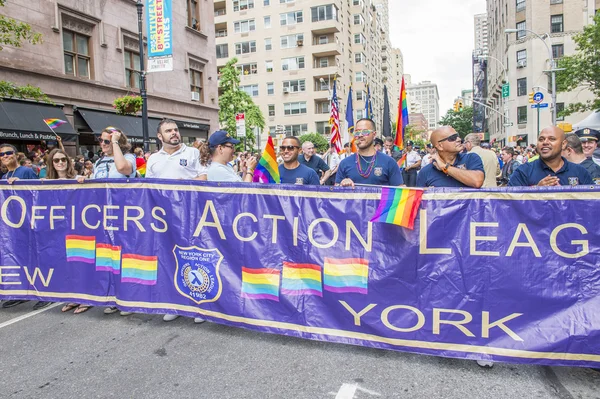 New York pochod gay pride — Stock fotografie