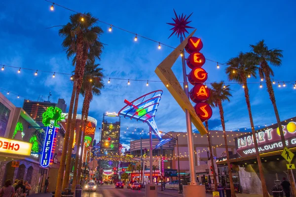 Las vegas, fremont street doświadczenia — Zdjęcie stockowe