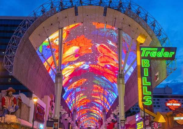 Las vegas, fremont street doświadczenia — Zdjęcie stockowe