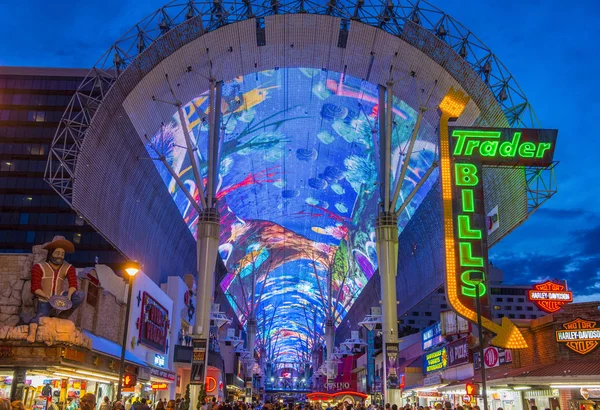 Las vegas, fremont street experience — Stockfoto