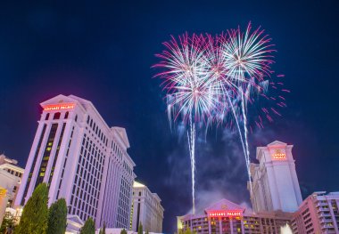 Las Vegas 4th of July clipart