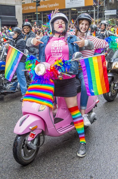 Nova Iorque gay orgulho desfile — Fotografia de Stock