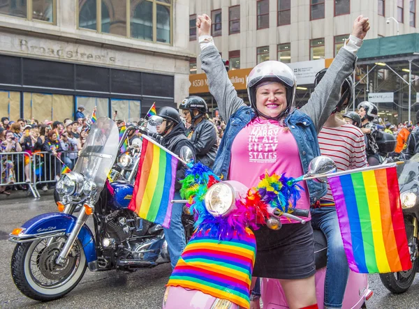 Desfile del orgullo gay de Nueva York —  Fotos de Stock