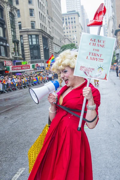 Desfile del orgullo gay de Nueva York — Foto de Stock