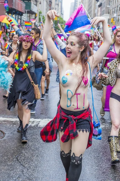 New York  gay pride parade — Stock Photo, Image