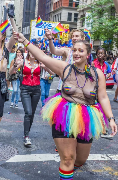 New York  gay pride parade — Stock Photo, Image