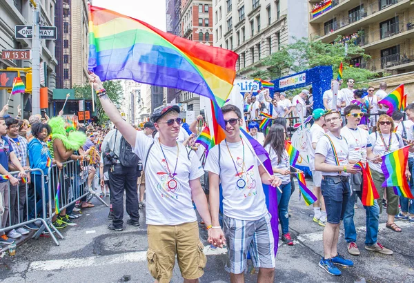 New York gay pride-parade — Stockfoto