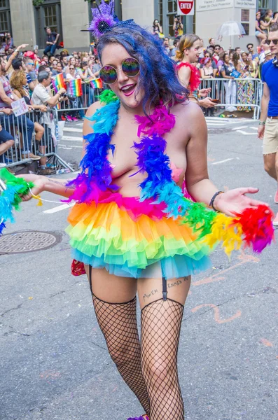 New York  gay pride parade — Stock Photo, Image