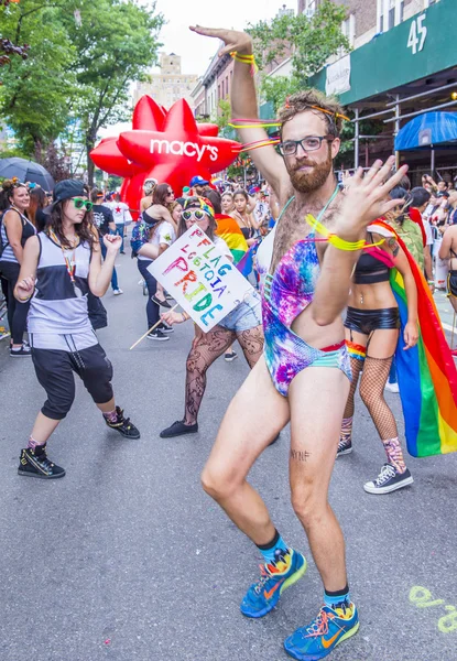 New York  gay pride parade — Stock Photo, Image