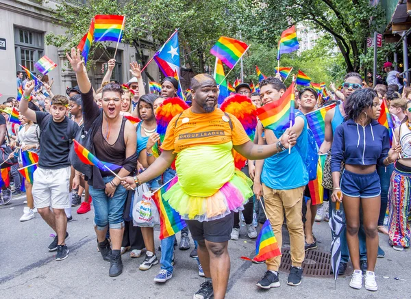 New York  gay pride parade — Stock Photo, Image