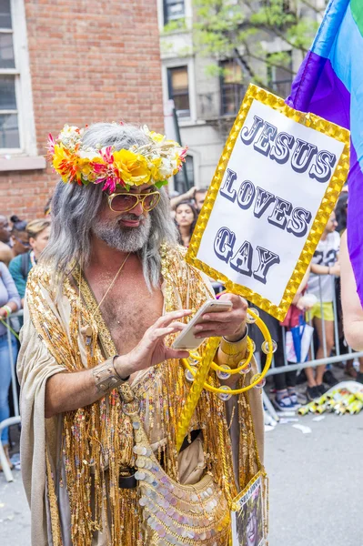 New York  gay pride parade — Stock Photo, Image