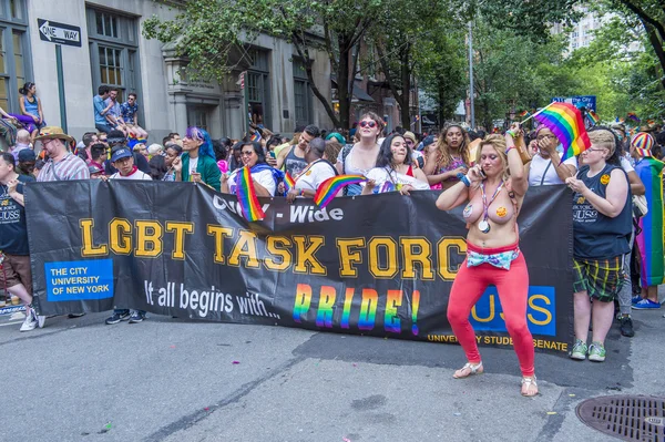 New York pochod gay pride — Stock fotografie