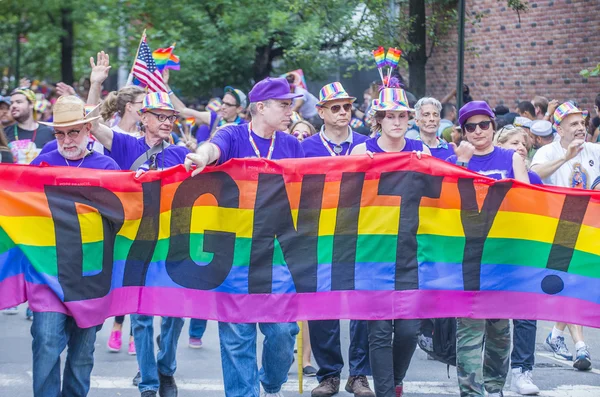 New York  gay pride parade — Stock Photo, Image