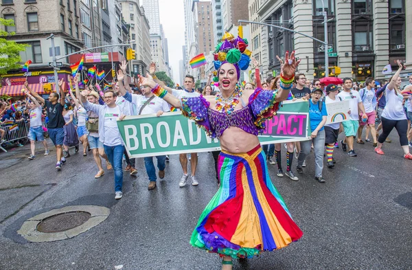 Parada dumy gejowskiej w Nowym Jorku — Zdjęcie stockowe