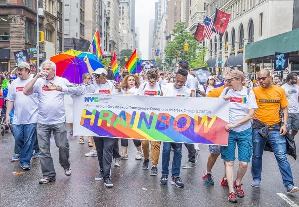 New York  gay pride parade — Stock Photo, Image