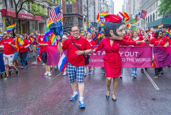 New York gay pride-paraden — Stockfoto