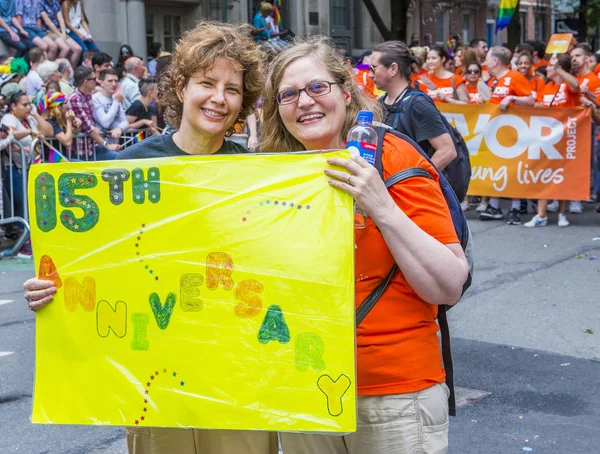 New York gay pride-paraden — Stockfoto