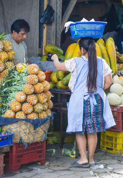 Chichicastenango market — Stock fotografie