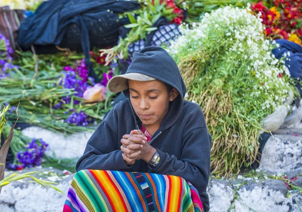 Mercado de Chichicastenango — Foto de Stock