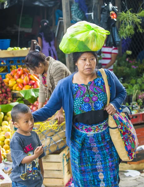 Chichicastenango-Markt — Stockfoto