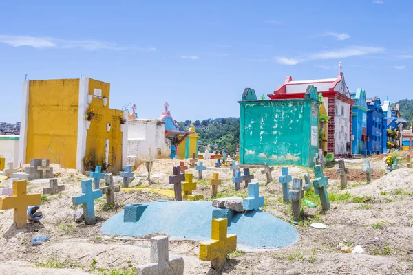 Cemitério de chichicastenango — Fotografia de Stock