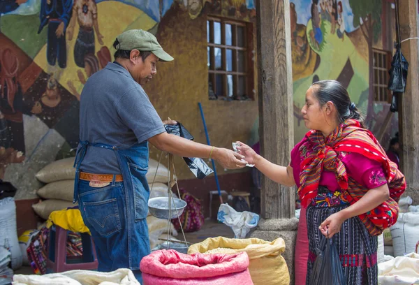 Mercado de chichicastenango — Fotografia de Stock