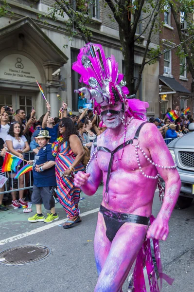 Νέα Υόρκη gay παρέλαση υπερηφάνειας — Φωτογραφία Αρχείου