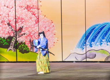 Kabuki gözlük Bellagio'daki çeşmeler