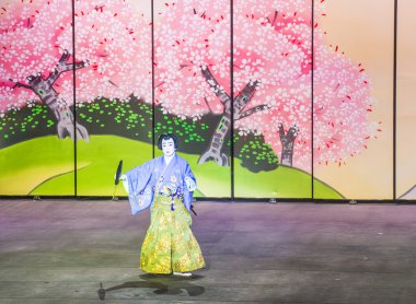 Kabuki gözlük Bellagio'daki çeşmeler