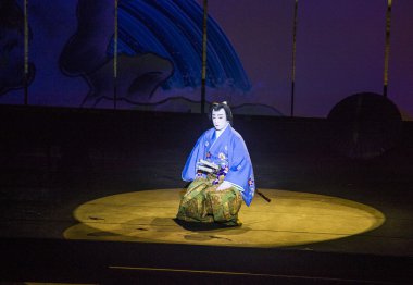 Kabuki gözlük Bellagio'daki çeşmeler