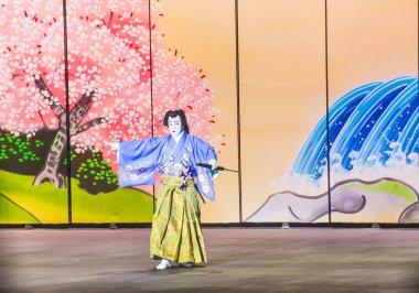 Kabuki gözlük Bellagio'daki çeşmeler