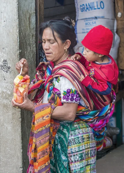 Mercado de chichicastenango — Fotografia de Stock