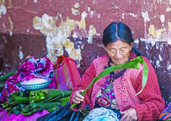 Mercado de chichicastenango — Fotografia de Stock