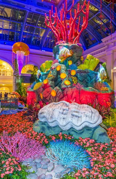 Bellagio Hotel Conservatory & Botanical Gardens — Stock Photo, Image