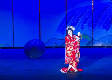 Kabuki gözlük Bellagio'daki çeşmeler