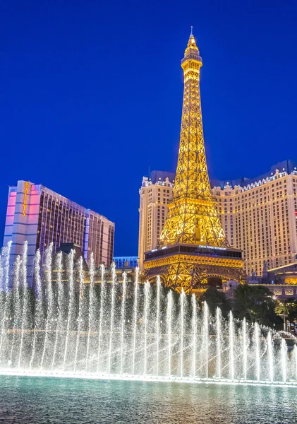 Las vegas, fontäner — Stockfoto