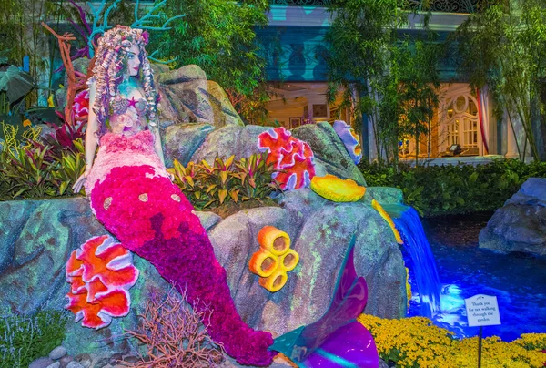 Bellagio Hotellets vinterträdgård & botaniska trädgårdar — Stockfoto