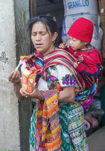 Mercado de chichicastenango — Fotografia de Stock