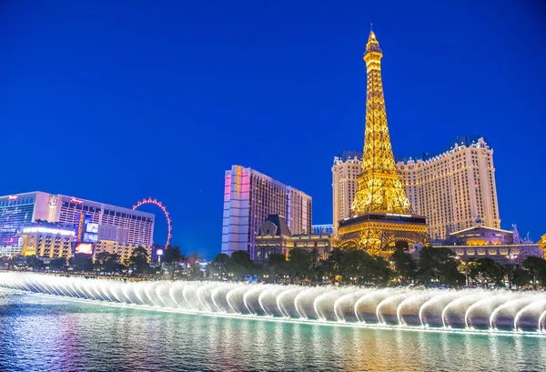 Las vegas, Brunnen — Stockfoto