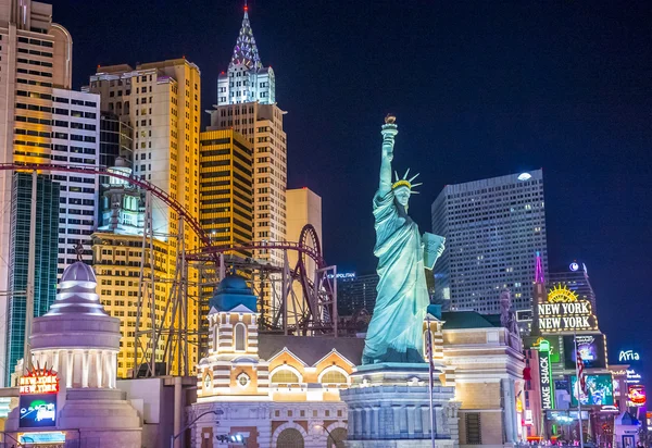 Las Vegas New York hotel — Stockfoto