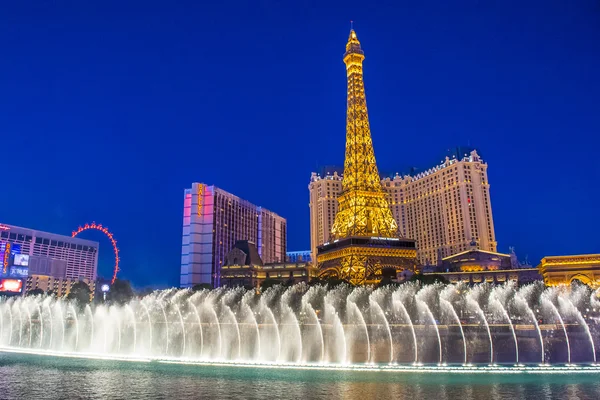 Las Vegas , fountains — Stock Photo, Image