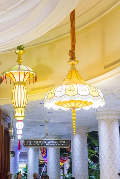 Las Vegas Wynn hotel flower installation — Stock Photo, Image